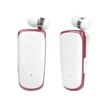 Auricolare Bluetooth senza fili K39 Chip CSR DSP In-Ear Vibrating Alert Wear Clip Auricolare vivavoce, BLACK, WHITE, BLUE, ROSE RED