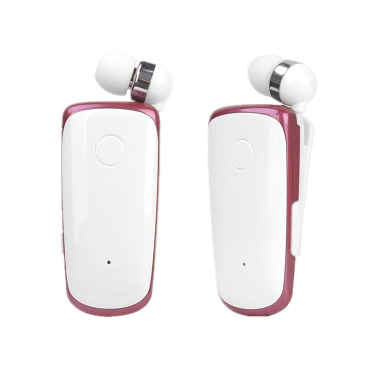 Auricolare Bluetooth senza fili K39 Chip CSR DSP In-Ear Vibrating Alert Wear Clip Auricolare vivavoce, BLACK, WHITE, BLUE, ROSE RED