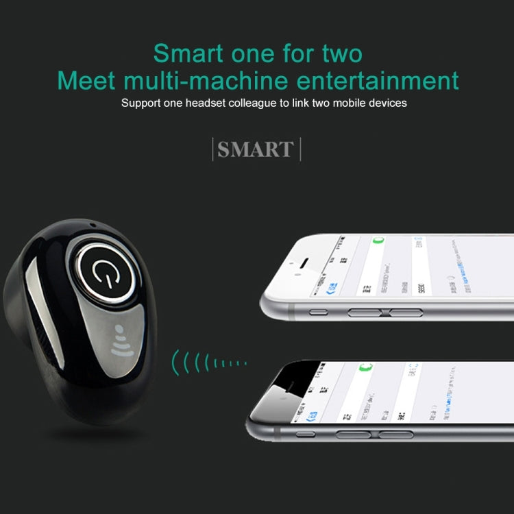 S650 Base di ricarica di seconda generazione Mini auricolare Bluetooth Auricolari wireless Business Auricolari in-ear vivavoce invisibili con microfono