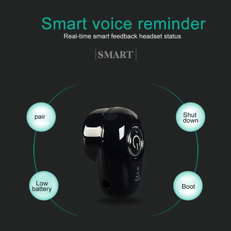 S650 Base di ricarica di seconda generazione Mini auricolare Bluetooth Auricolari wireless Business Auricolari in-ear vivavoce invisibili con microfono