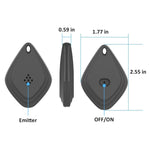 Repellente per zanzare da esterno Repellente per insetti ad ultrasuoni portatile Insetticida Ricarica USB Conversione di frequenza intelligente, Black, White