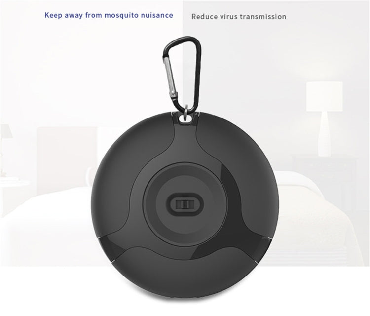 Ultrasonic Mosquito Repellent Electronics Scarafaggio Spider Ricarica USB Smart Mosquito Drive, Black, White
