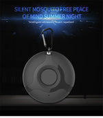 Ultrasonic Mosquito Repellent Electronics Scarafaggio Spider Ricarica USB Smart Mosquito Drive, Black, White