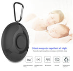 Ultrasonic Mosquito Repellent Electronics Scarafaggio Spider Ricarica USB Smart Mosquito Drive, Black, White