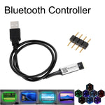 Controller LED Bluetooth Smart RGB adatto per strisce luminose RGB 5V 3528 5050