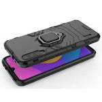 Custodia protettiva antiurto PC + TPU con supporto ad anello magnetico per Xiaomi Mi CC9 / A3 Lite, For Xiaomi Mi CC9 / A3 Lite
