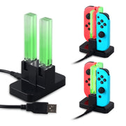 DOBE TNS-875 Caricabatterie Dock Stazione di ricarica Supporto per Nintendo Switch Joy-Con, TNS-875