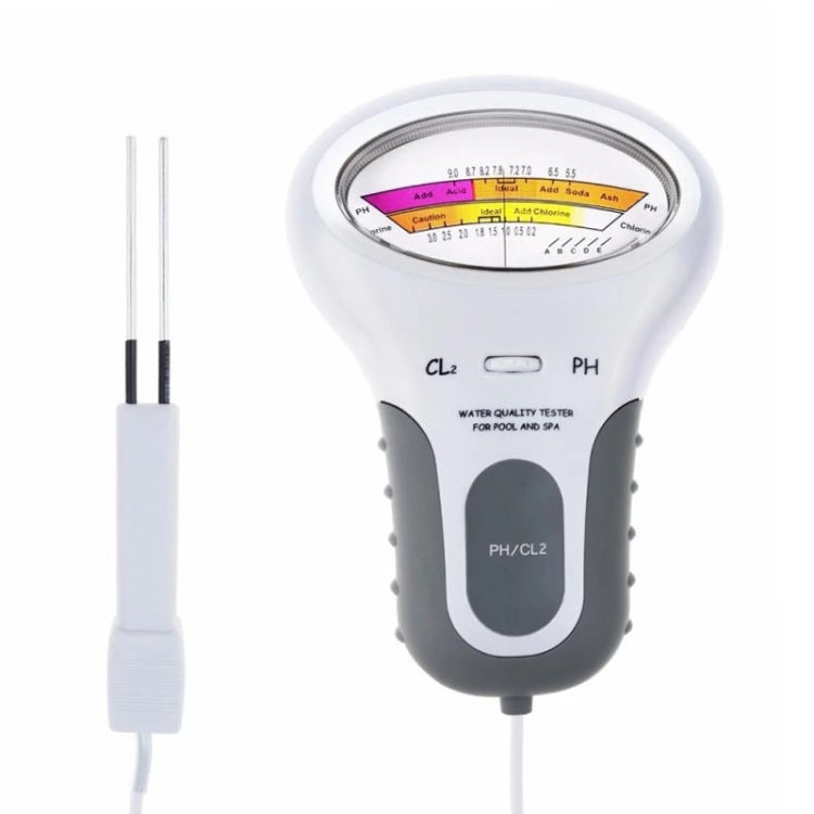 Tester pH e cloro per qualità acqua piscina 20cm