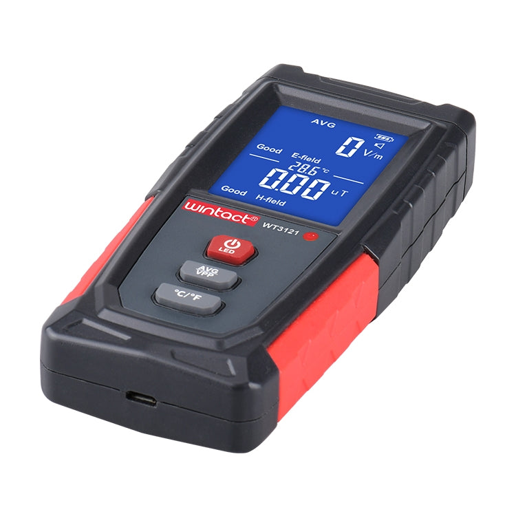 Tester radiazioni elettromagnetiche WT3121 con display LCD