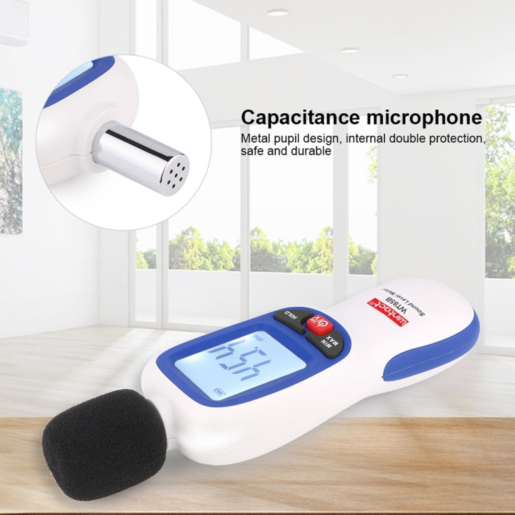 Misuratore di livello sonoro digitale WT85B 30-130 dBA