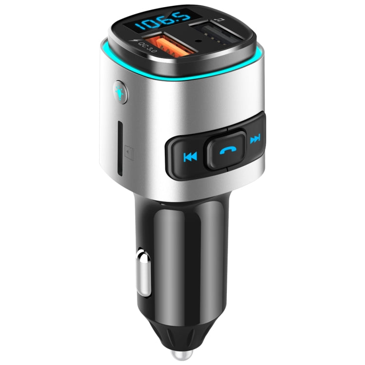 Lettore MP3 Bluetooth con caricatore USB e accendisigari auto
