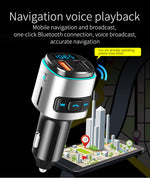 Lettore MP3 multifunzione BC41, ricevitore Bluetooth, caricatore USB, accendisigari per auto, BC41