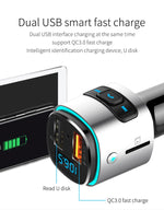 Lettore MP3 multifunzione BC41, ricevitore Bluetooth, caricatore USB, accendisigari per auto, BC41