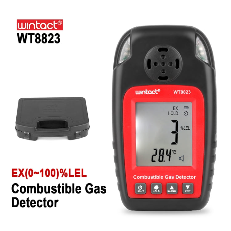 Rilevatore digitale perdite gas combustibile WT8823
