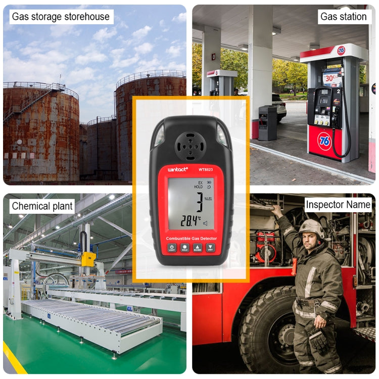 Rilevatore digitale perdite gas combustibile WT8823