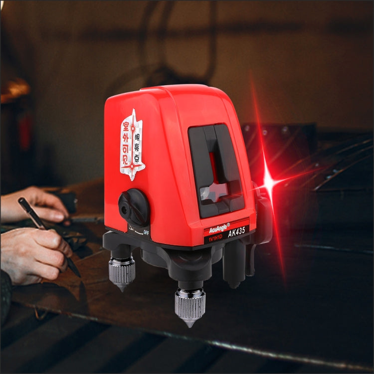 Livella laser 3D autolivellante con 2 linee laser orizzontali e v