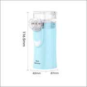 RZ823 Rete sanitaria Nebulizzatore Palmare Domestico Bambino Adulto Asma Inalatore Mini Cura Inalazione Nebulizzatore ad ultrasuoni, RZ823