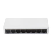 Mini switch Fast Ethernet a 8 porte 10/100 Mbps