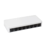 Mini switch Fast Ethernet a 8 porte 10/100 Mbps