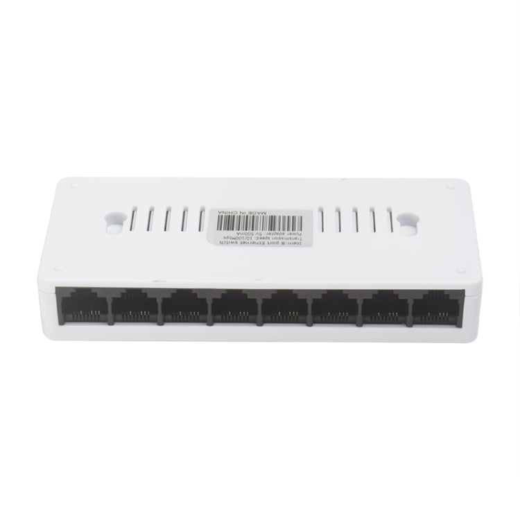 Mini switch Fast Ethernet a 8 porte 10/100 Mbps