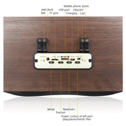 Altoparlante Bluetooth X6 in legno portatile