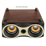 Altoparlante Bluetooth X6 portatile in legno