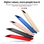 MOFI Frosted PC Custodia rigida ultrasottile per, For iPhone 11 Pro, For iPhone 11 Pro Max, For iPhone 11, Huawei Nova 5i Pro