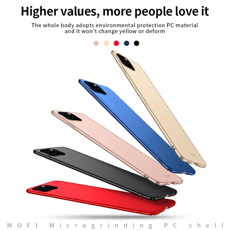 MOFI Frosted PC Custodia rigida ultrasottile per, For iPhone 11 Pro, For iPhone 11 Pro Max, For iPhone 11, Huawei Nova 5i Pro