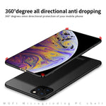 MOFI Frosted PC Custodia rigida ultrasottile per, For iPhone 11 Pro, For iPhone 11 Pro Max, For iPhone 11, Huawei Nova 5i Pro