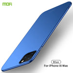 MOFI Frosted PC Custodia rigida ultrasottile per, For iPhone 11 Pro, For iPhone 11 Pro Max, For iPhone 11, Huawei Nova 5i Pro