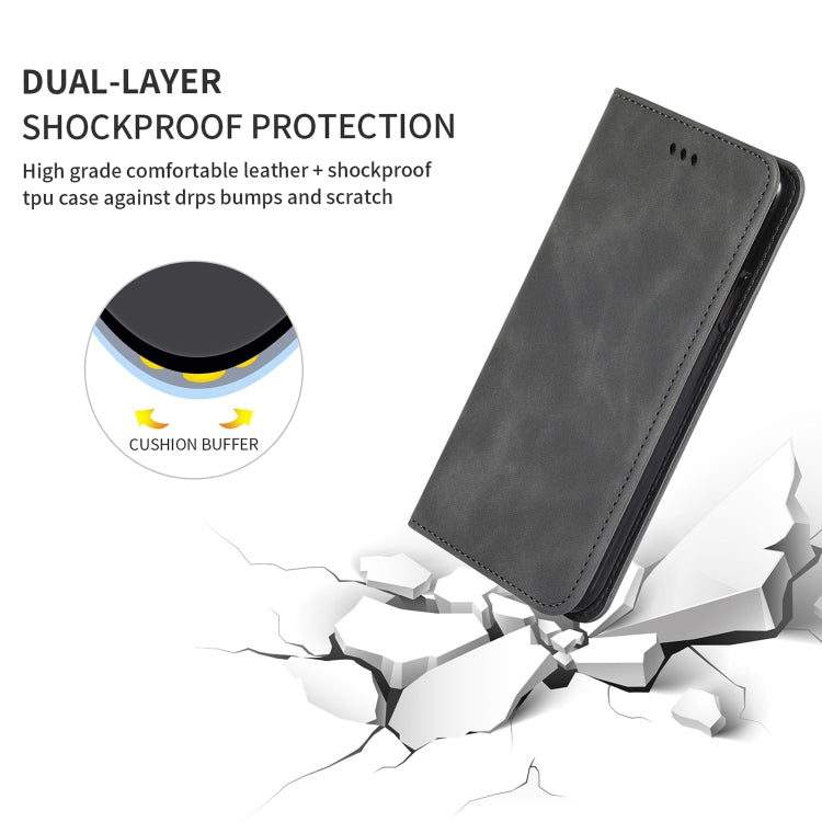 Retro Skin Feel Business Custodia in pelle a vibrazione orizzontale magnetica per Google Pixel 4XL, For Google Pixel 4XL
