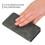 Retro Skin Feel Business Custodia in pelle a vibrazione orizzontale magnetica per Google Pixel 4XL, For Google Pixel 4XL