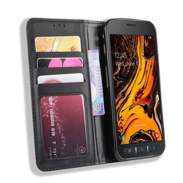 Custodia portafoglio in pelle per Galaxy Xcover 4s e Xcover 4