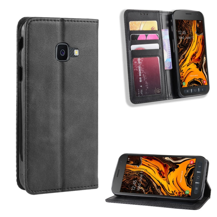 Custodia portafoglio in pelle per Galaxy Xcover 4s e Xcover 4