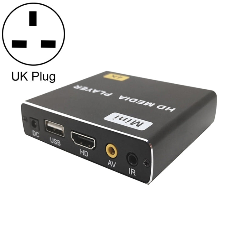 JEDX 4K HD Player con accensione automatica e riproduzione in loo