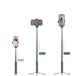 Selfie stick Bluetooth telescopico in alluminio 90 cm