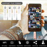 Richwell DXZ65 USB Flash Disk 32G 3 in 1 Micro USB + 8 pin + USB 3.0 compatibile con iPhone e IOS