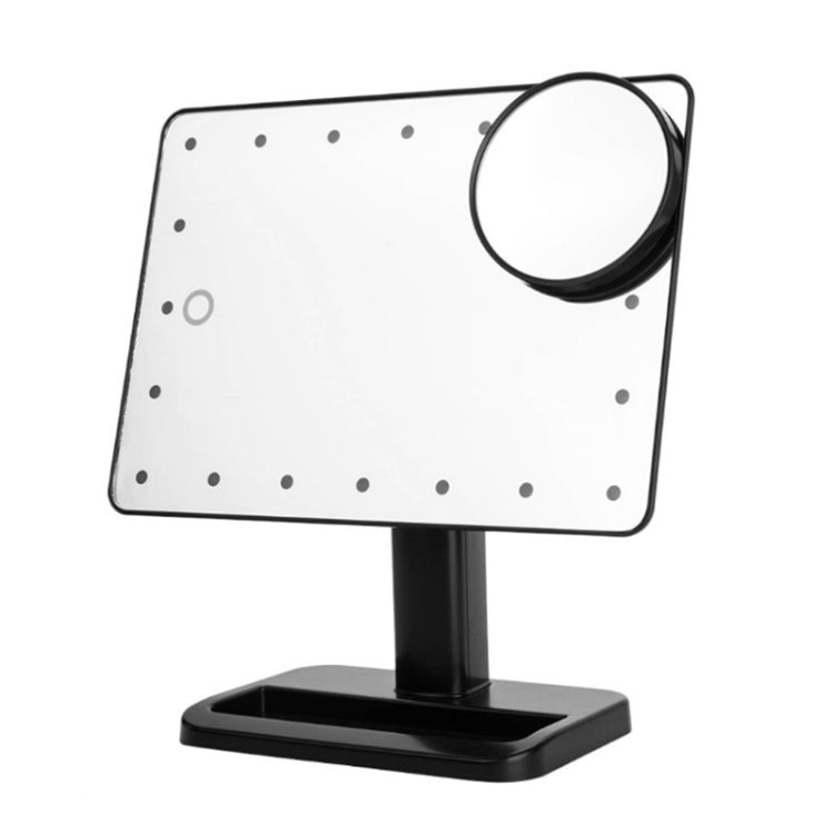 Specchio portatile con sensore tattile a LED con luce di riempimento da tavolo