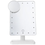 Specchio portatile con sensore tattile a LED con luce di riempimento da tavolo