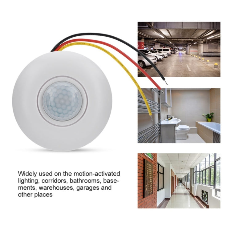 Interruttore sensore movimento PIR 12V 360° per LED