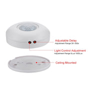 Interruttore sensore movimento PIR 12V 360° per LED