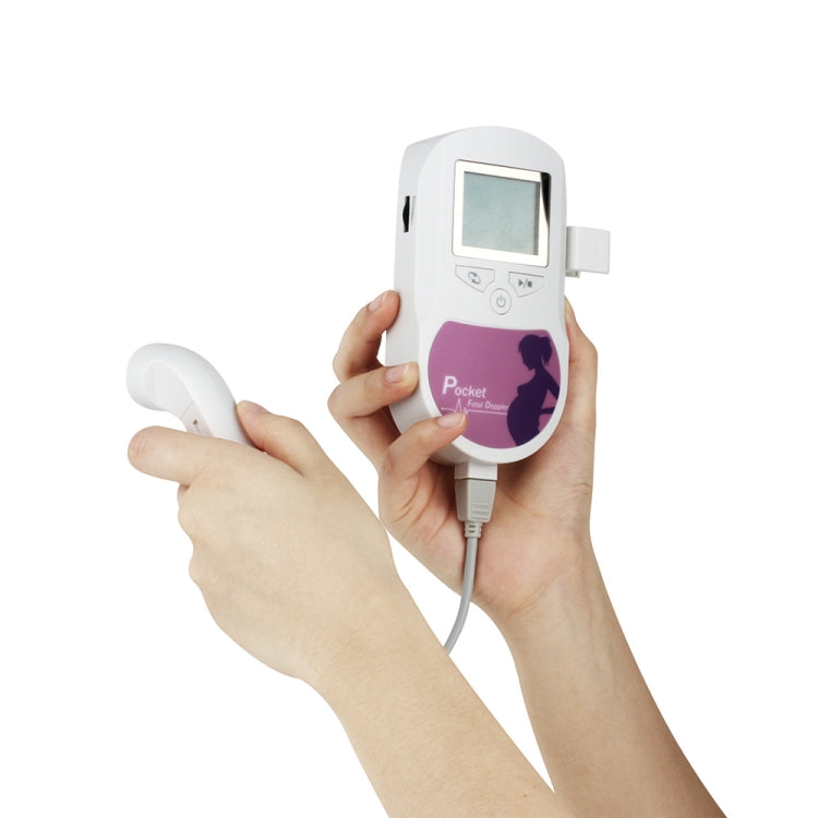 Baby Sound C Doppler fetale Tasca prenatale Rilevatore di ultrasuoni digitale Angelo Battito cardiaco Doppler incinta Monitor prenatale