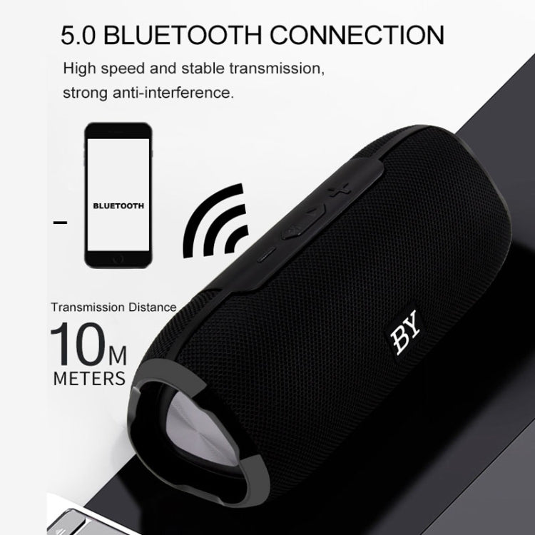 BY Altoparlante Bluetooth portatile Altoparlante wireless impermeabile Sistema audio surround per musica stereo 3D Altoparlanti esterni Supporto TF AUX