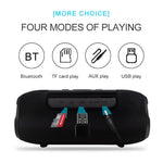 BY Altoparlante Bluetooth portatile Altoparlante wireless impermeabile Sistema audio surround per musica stereo 3D Altoparlanti esterni Supporto TF AUX