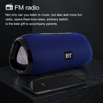 BY Altoparlante Bluetooth portatile Altoparlante wireless impermeabile Sistema audio surround per musica stereo 3D Altoparlanti esterni Supporto TF AUX