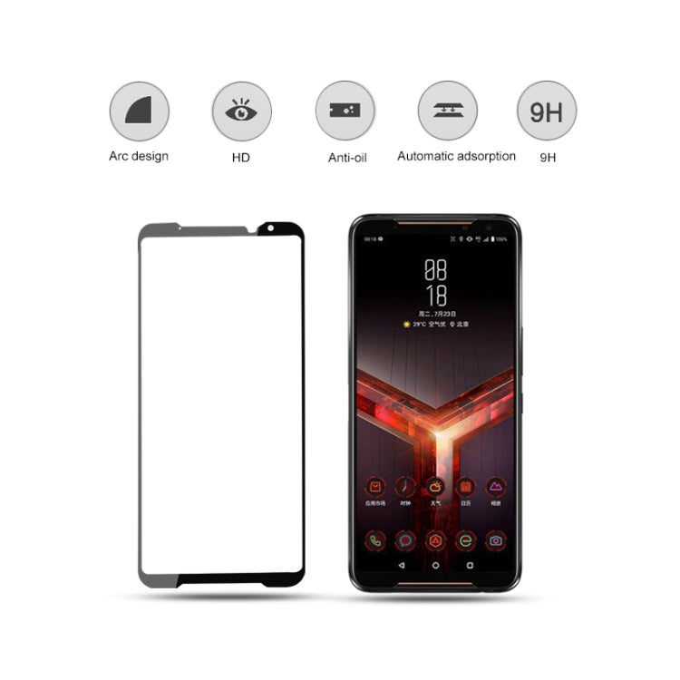 Pellicola vetro temperato 0,33 mm per Asus ROG Phone II