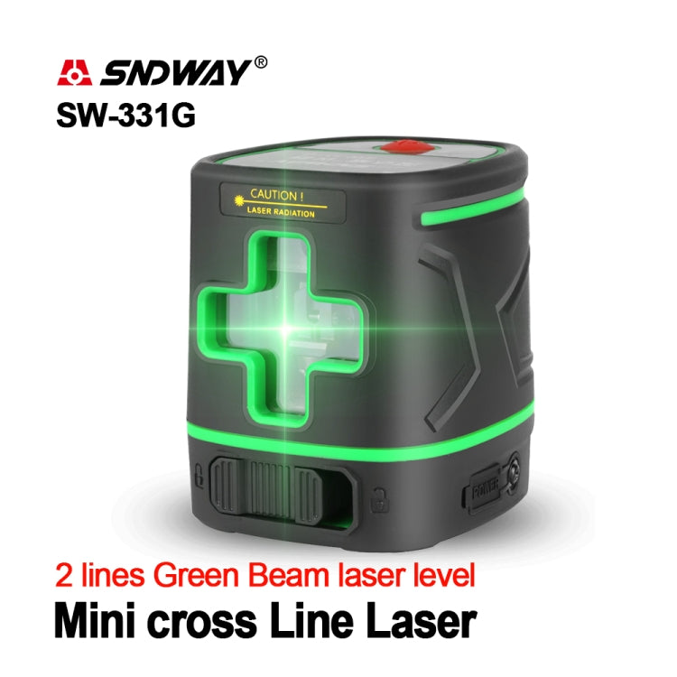 Livello laser SNDWAY SW-331G 360° fascio verde autolivellante