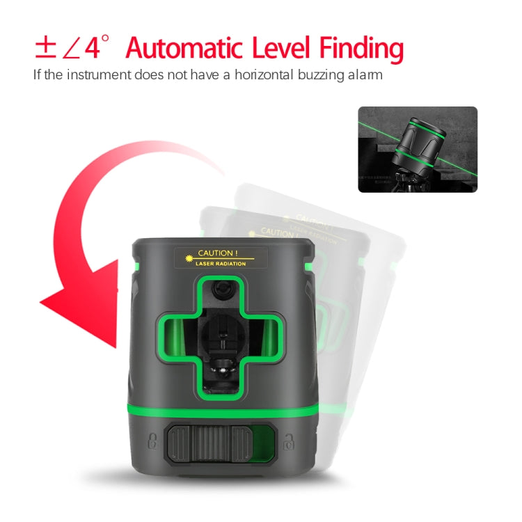 Livello laser SNDWAY SW-331G 360° fascio verde autolivellante