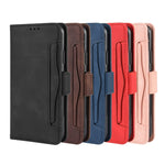 Custodia in pelle modello pelle di vitello stile portafoglio per iPhone XIR 2019, con slot per schede separato, For iPhone 11