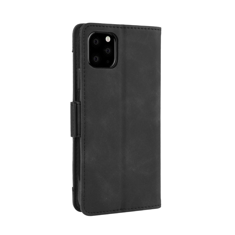 Custodia in pelle modello pelle di vitello stile portafoglio per iPhone XIR 2019, con slot per schede separato, For iPhone 11